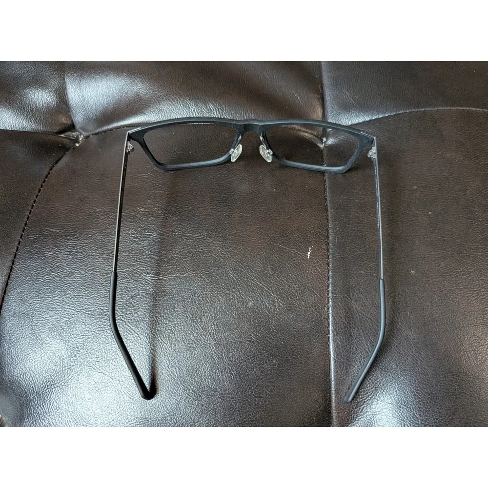 Maui Jim Eyeglasses MJO2407-02M Black Gunmetal Italy 55-17-140‎ Mens Rectangular
